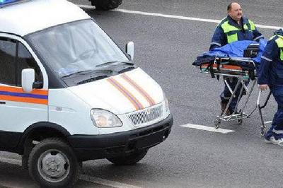 Бетономешалка столкнулась с маршруткой на Рублево-Успенском шоссе