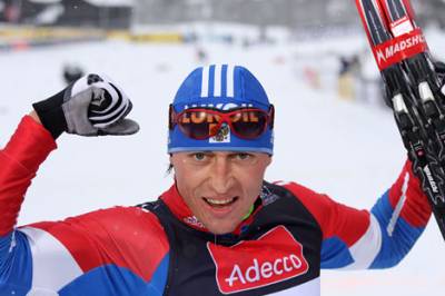 Российский лыжник Максим Вылегжанин стал первым на этапе Кубка мира в Швеции
