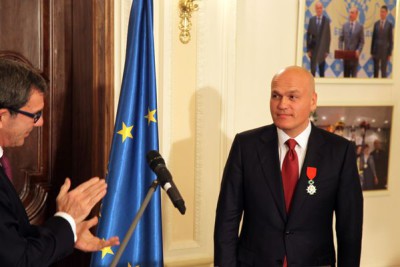 Президент российской шахматной федерации награжден орденом почетного легиона