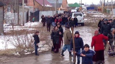 В поселке Тульской области началось восстание цыган