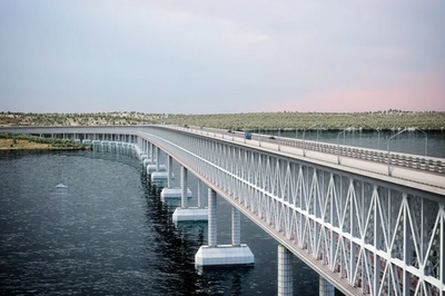 Частная железная дорога подойдет к Керченскому мосту
