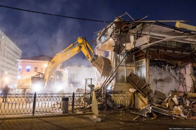 В ночь на 29 августа начался второй этап освобождения города от самовольных застроек