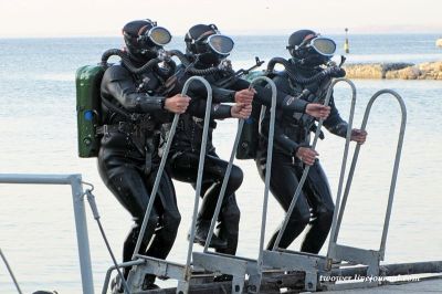 Керченский мост будет защищать специальное подразделение вооруженных аквалангистов