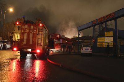 Пожарный из Пензенской области умер при ЧП на складе в столице России