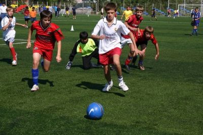 Детский футбольный клуб «Тотем» порадовал президента