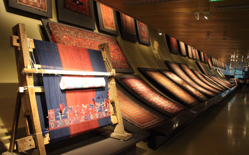 Музей Ковра в Баку, в котором собрана самая большая коллекция ковровых изделий