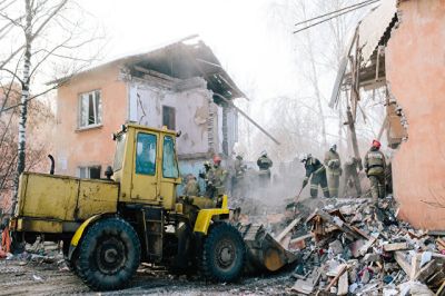 После взрыва бытового газа, дом восстановлению не подлежит, погибшими нашли 6 человек