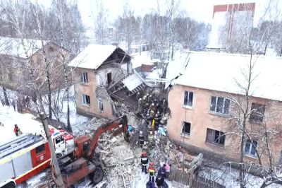 После взрыва бытового газа, дом восстановлению не подлежит, погибшими нашли 6 человек
