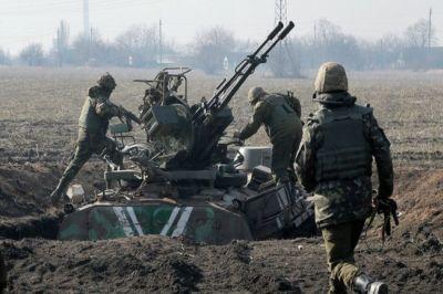 Под Донецком "Правый сектор" использует заградительный огонь против солдат ВСУ