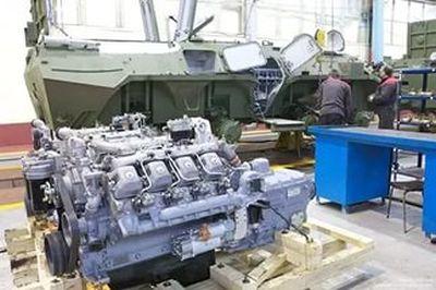 двигатели на украинские БТР часто закупают в России