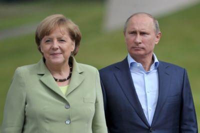 Только что началась встреча президент РФ Владимира Путина и немецкого канцлера Ангелы Меркель