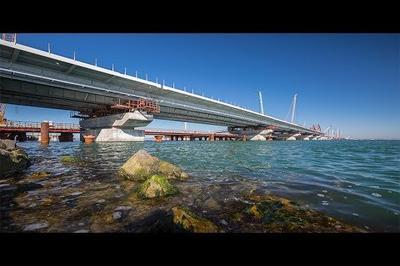 Строители Крымского моста подошли к финальной стадии строительства