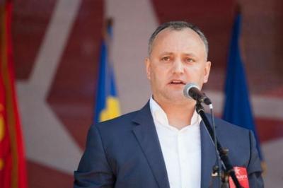 Додон пообещал блокировать все законопроекты, которые бы навредили отношениям РФ и Молдавии