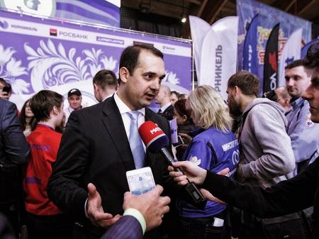 Президент Ассоциации мини-футбола России Эмиль Алиев 
