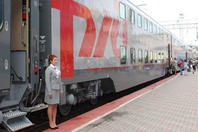 По новому участку дороги, в обход Украины, пойдут современные двухуровневые поезда