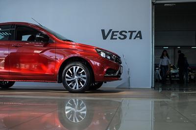 Лидером январских продаж стал автомобиль Lada Vesta