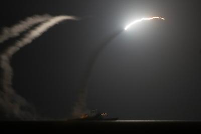 Первый ракетный удар по Сирии завершился, возможно повторение