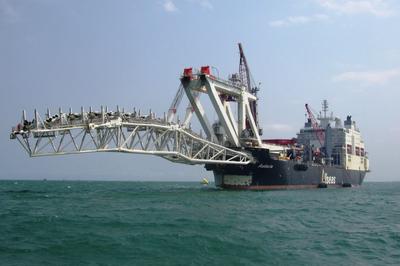 Первый участок «Турецкого потока» по дну Черного моря уже проложен