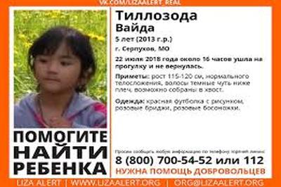 Найденная мертвой пятилетняя девочка в Серпухове умерла от удушья