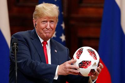 Мяч, подаренный Путиным, находится в руках спецслужб