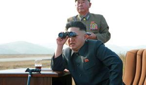 Ким Чен Ын на испытаниях нового оружия