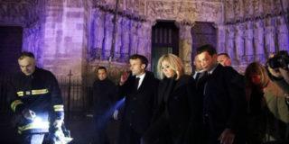 Пожар в Нотр-Дам: Макрон заявил, что новый собор будет ещё «красивее»