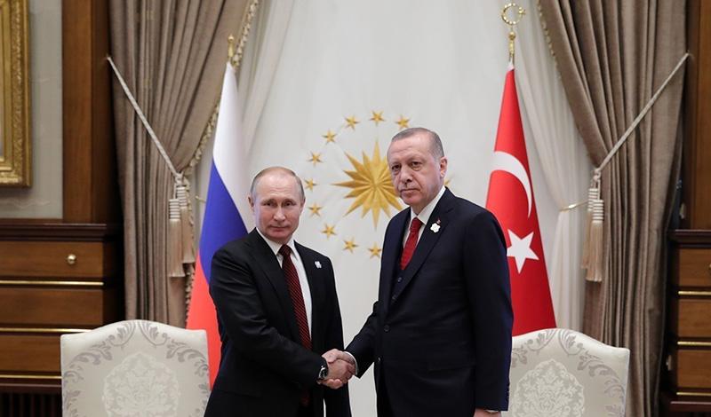 Встреча Путин Эрдоган 2019
