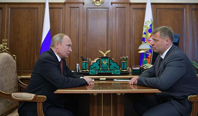 Путин принял отставку астраханского губернатора