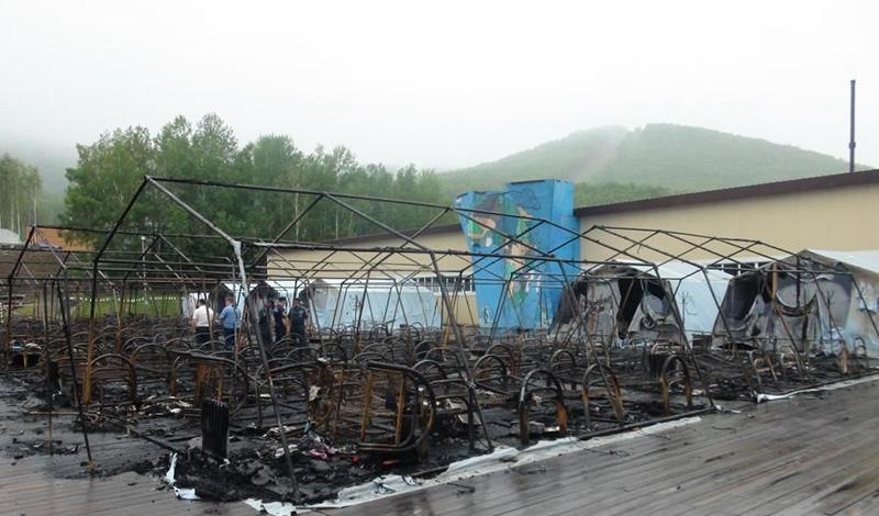 Причины пожара в детском лагере под Хабаровском