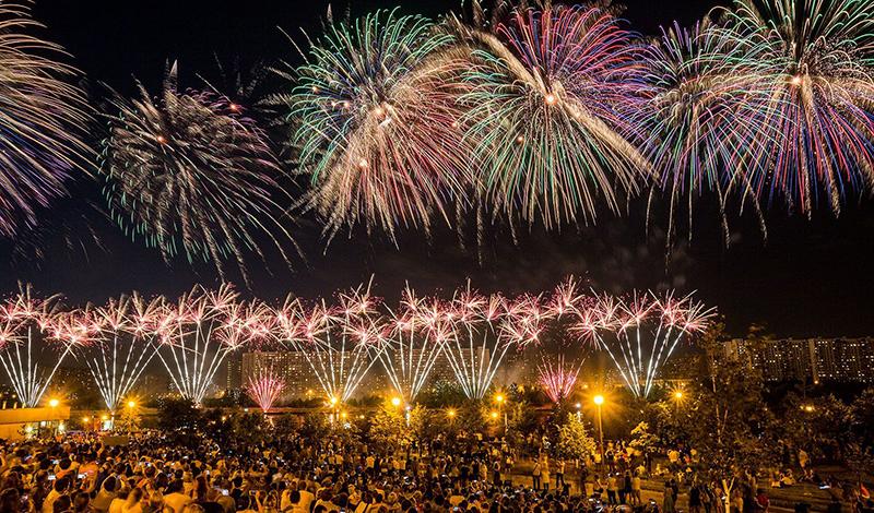 Фестиваль фейерверков пройдет в Братеевском парке на выходных