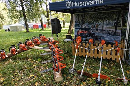 Husqvarna поддержала II Чемпионат России по арбористике