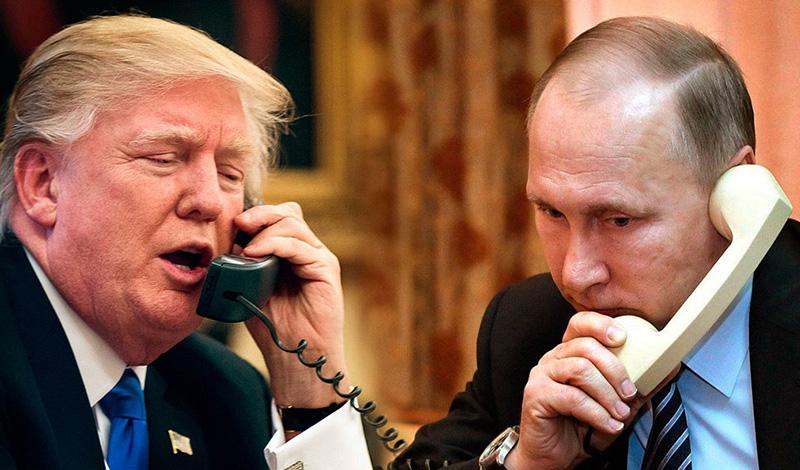 Подробности телефонного разговора Путина и Трампа