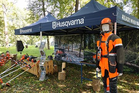 Husqvarna поддержала II Чемпионат России по арбористике