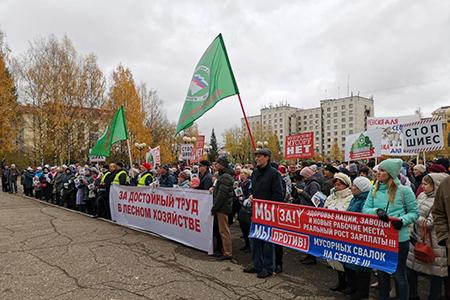 Общероссийская кампания «За достойный труд в лесном хозяйстве»