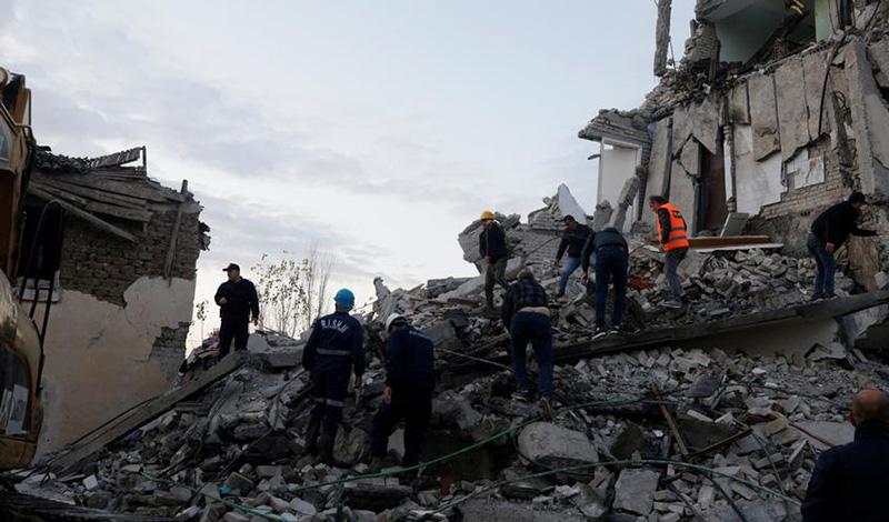 Албания: мощное землетрясение силой 6,4 балла произошло в Тиране