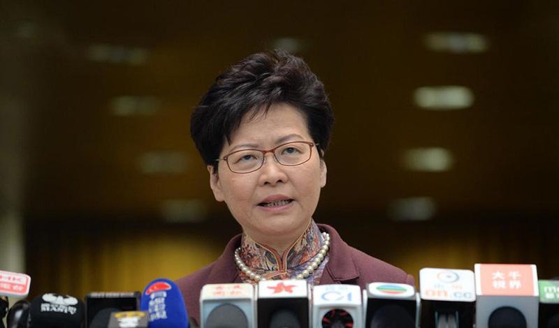 Лидер Гонконга Кэрри Лэм получила поддержку президента Китая