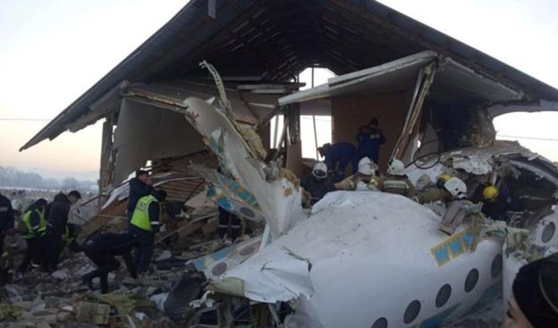 Авиакатастрофа пассажирского самолета в Казахстане