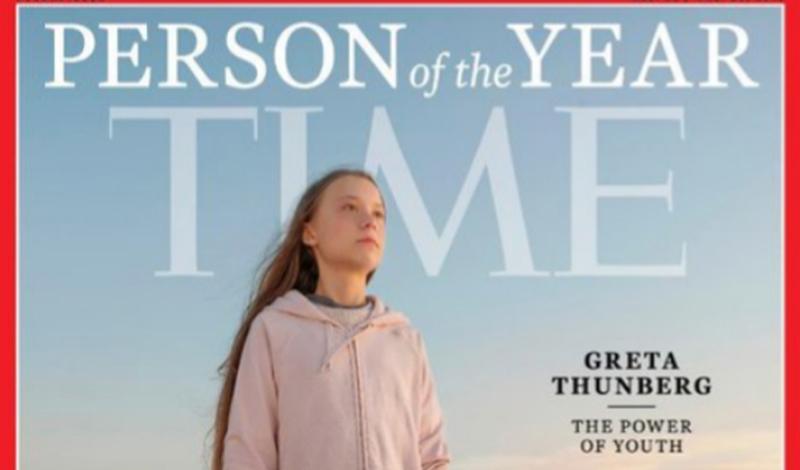 Грета Тунберг названа журналом Time «Человеком года»