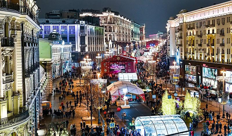 В новогодние праздники изменится схема движения в центре Москвы