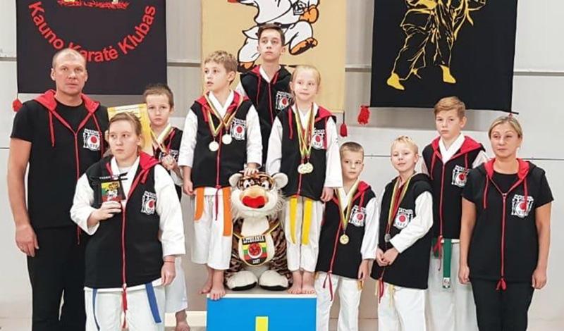 московские каратисты на международном турнире «Путь тигра» в Каунасе