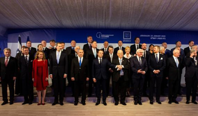Мировые лидеры в Израиле на форуме Холокоста