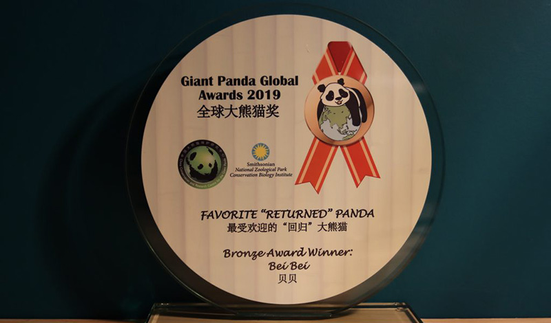 международной панда-премии - The Giant Panda Global Awards.