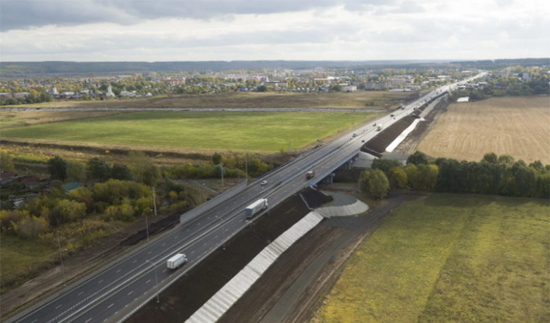 Мост через Малый Цивиль на дороге Цивильск - Ульяновск реконструируют