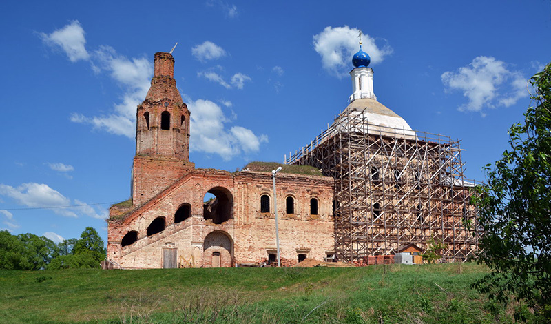 На возрождение Успенской церкви в Боровенске направят 99 млн рублей
