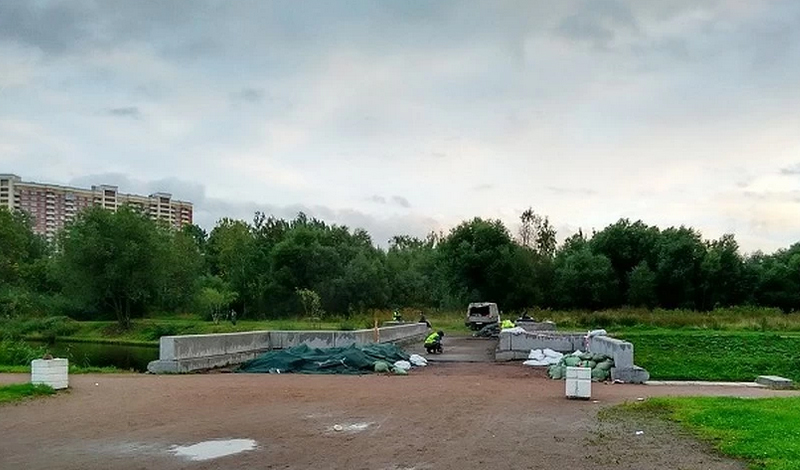 Полежаевский парк в Петербурге ожидает обновление