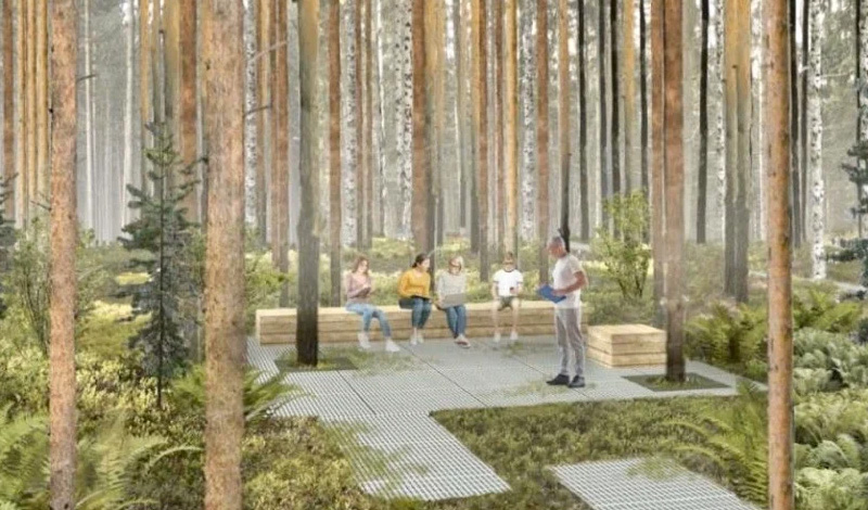 На продолжение создания парка «Говоровский лес» в Говорово потратят еще 119 млн рублей