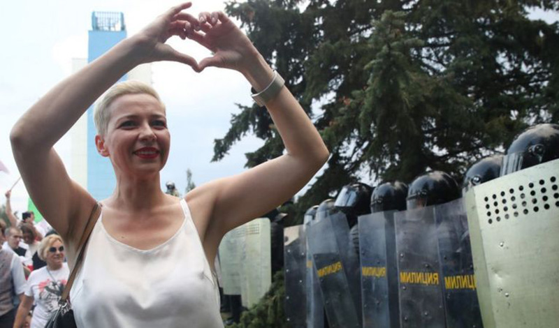 Протесты в Беларуси: оппозиционер Мария Колесникова задержана