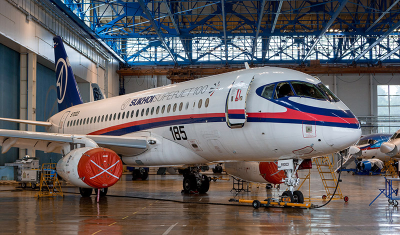 В России проведут анализ прочности модификаций самолета Сухой Суперджет