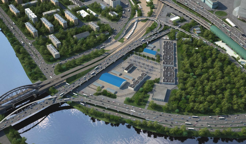 К проектам RiverSky и FORIVER от INGRAD построят новую дорогу на Симоновской набережной