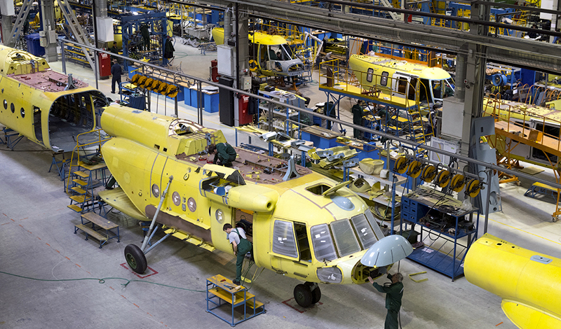 Благодаря нацпроекту на Казанском вертолетном заводе производительность труда повысилась на 33%